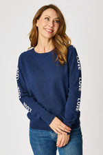 Love Ski Sweater Navy