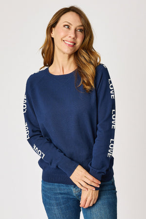 Love Ski Sweater Navy