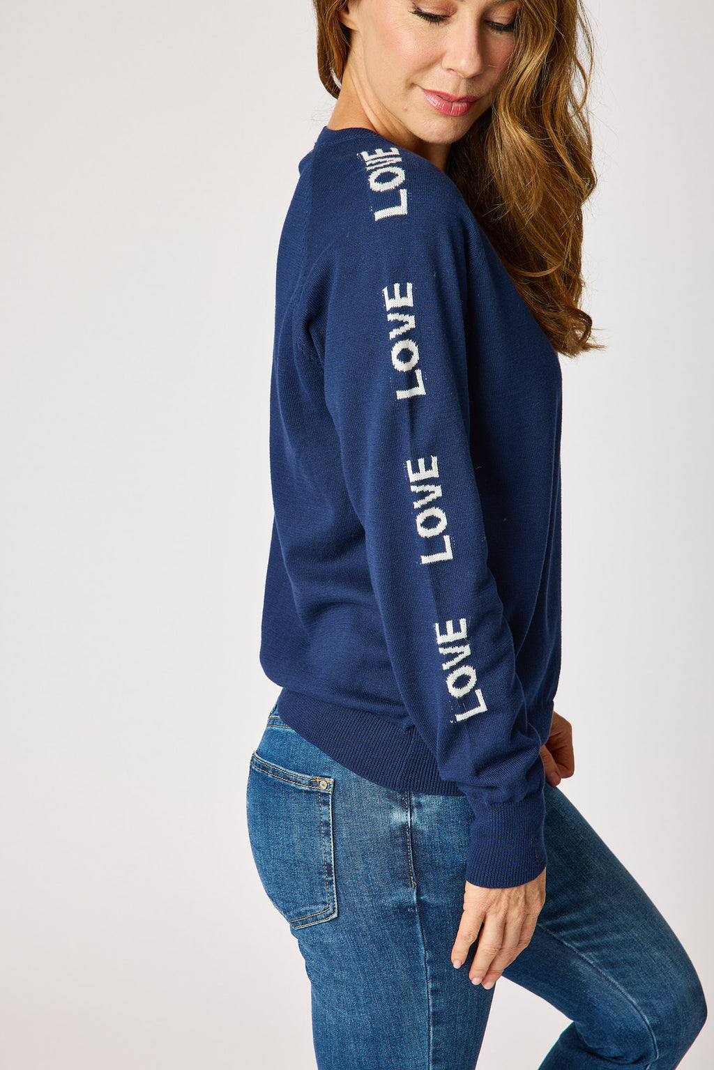 Love Ski Sweater Navy