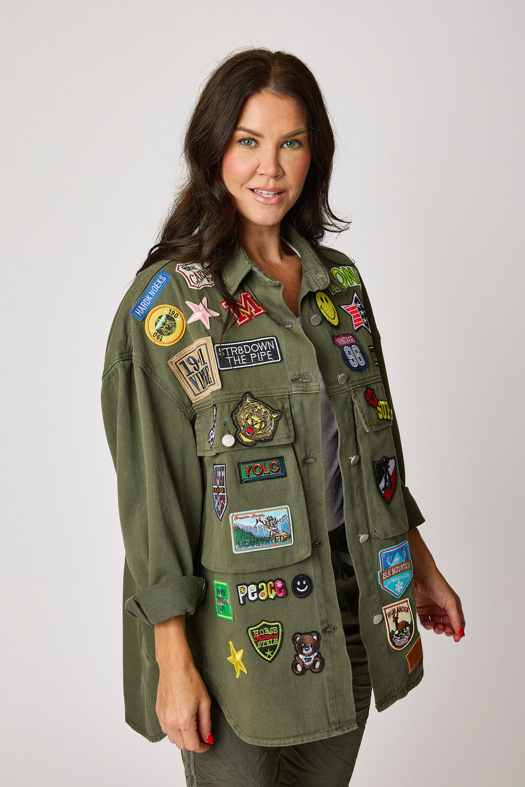 Military Patch Jacket