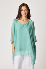 Italian Silk Soft Flowing Top