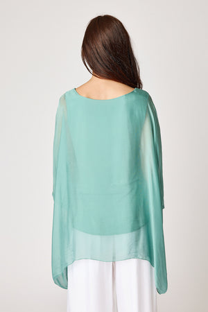 Italian Silk Soft Flowing Top