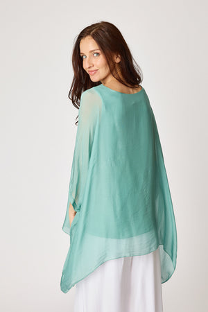 Italian Silk Soft Flowing Top