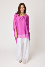 Italian Silk Soft Flowing Top