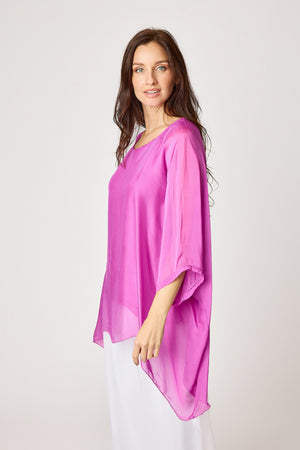 Italian Silk Soft Flowing Top