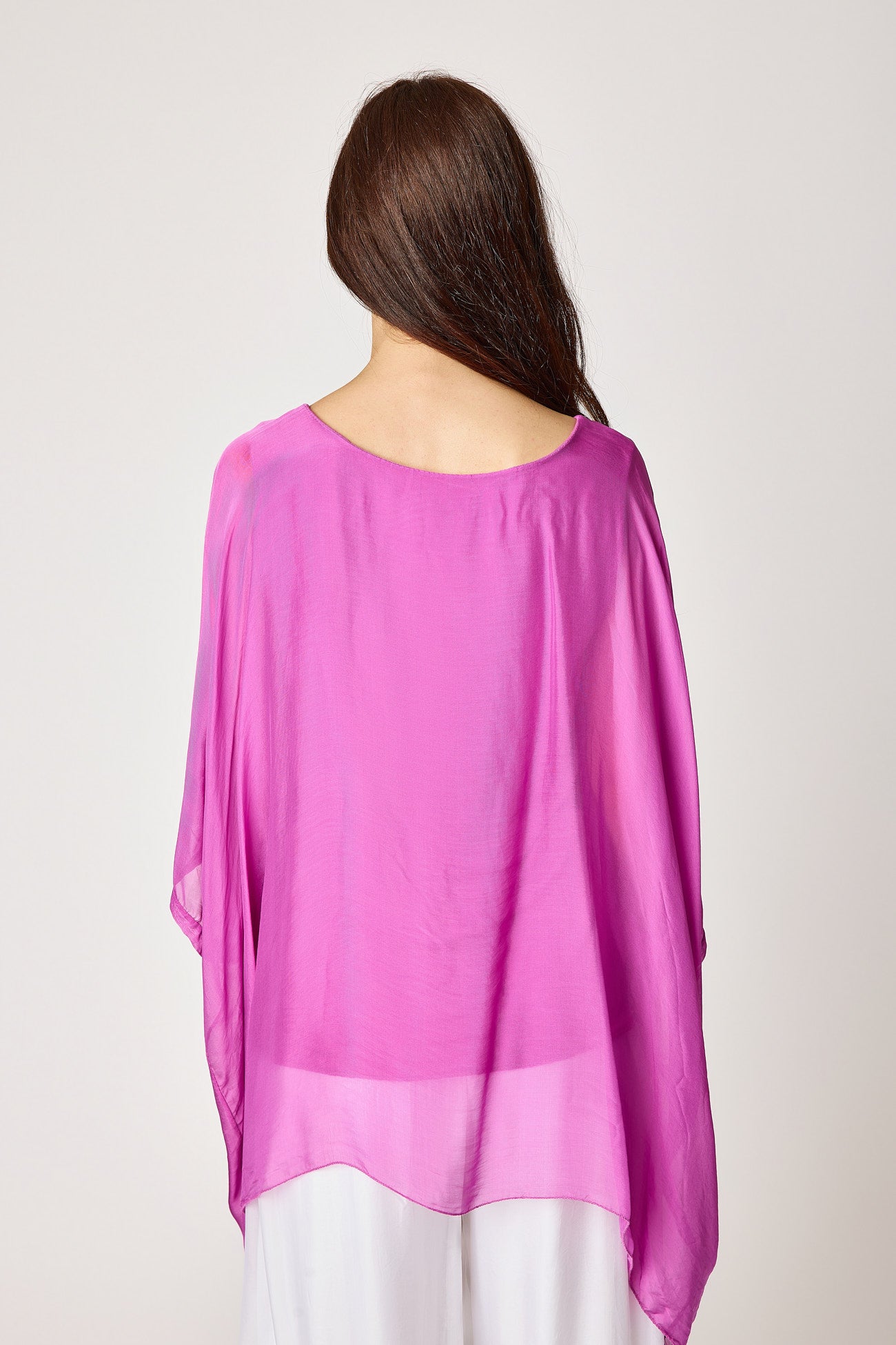 Italian Silk Soft Flowing Top