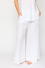 Linen Raw Edge Cropped Pant (5 Colors)