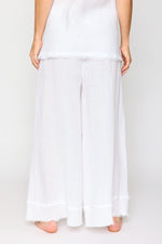 Linen Raw Edge Cropped Pant (5 Colors)