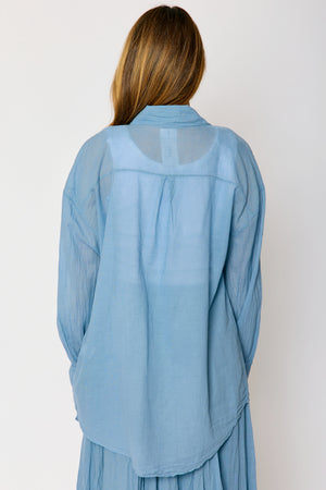 Cotton Voile Blouse (4 Colors)