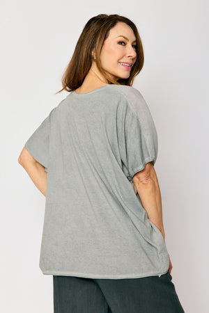 Perfect Linen V-Neck  Tee (7 Colors)