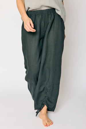 Linen Draw Cord  Botom Pant