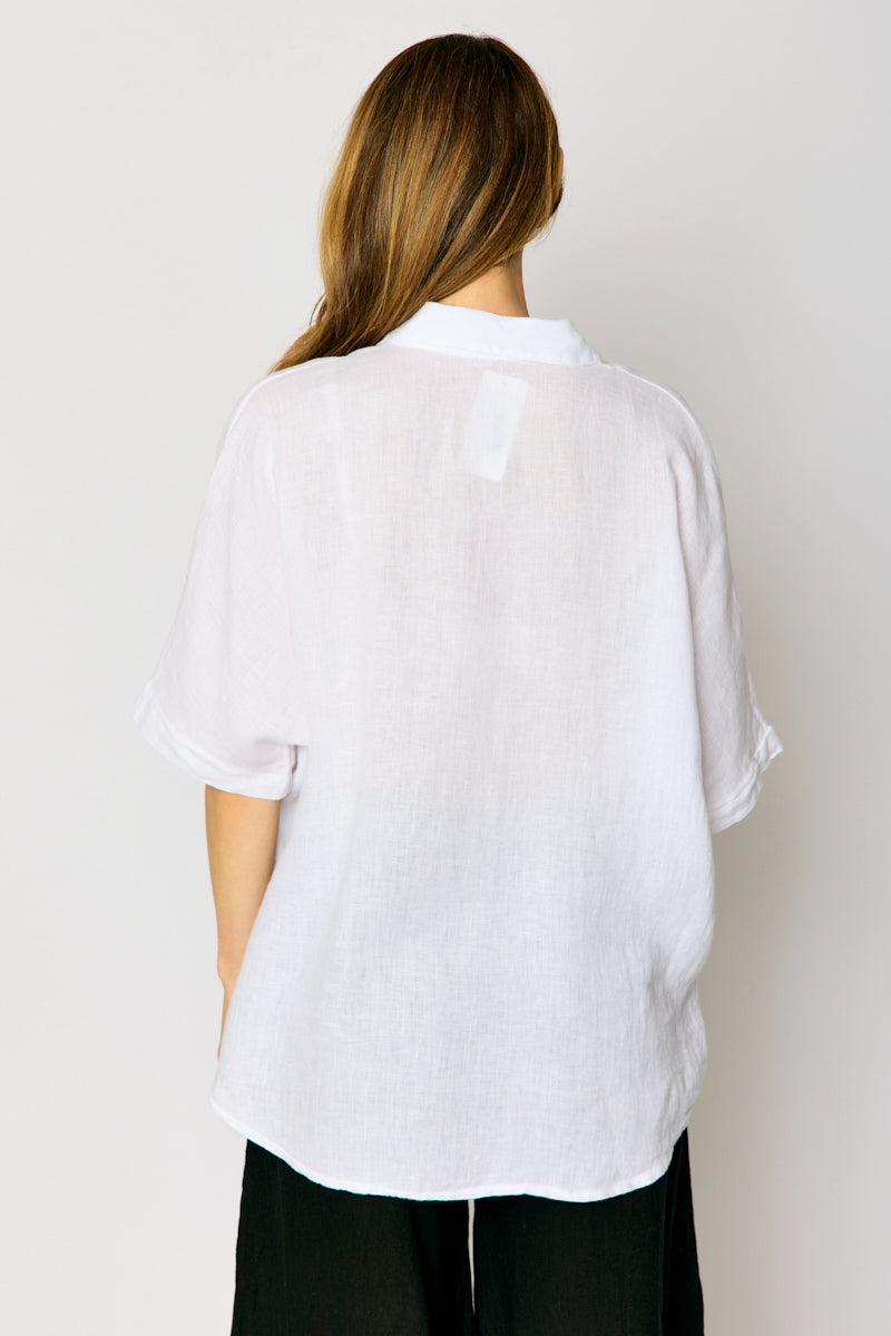 Linen Boyfriend Shirt