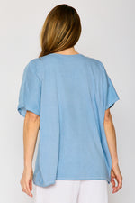 Perfect Linen V-Neck  Tee (7 Colors)