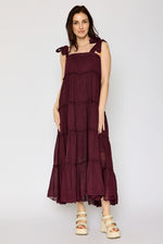 Layered Cotton Voile Dress (2 Colors)