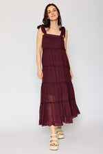 Layered Cotton Voile Dress (2 Colors)