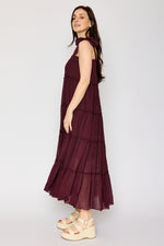 Layered Cotton Voile Dress (2 Colors)