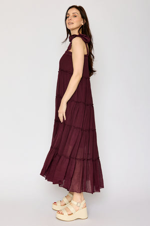 Layered Cotton Voile Dress (2 Colors)