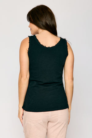 Raw Edge Knit Tank (4 Colors)