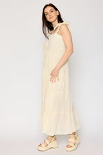 Layered Cotton Voile Dress (2 Colors)