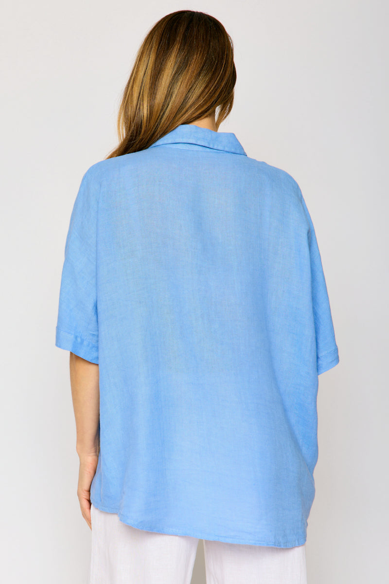 Linen Boyfriend Shirt