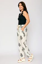 Printed Linen Pant (2 Colors)