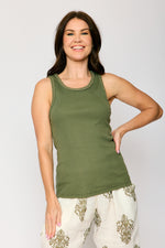 Gold Braid Rib Tank (4 Colors)