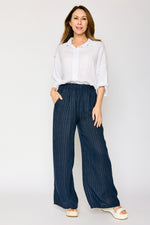 Linen Pinstripe Pant