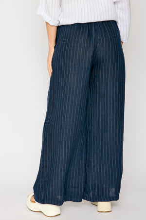 Linen Pinstripe Pant