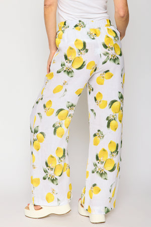 Linen Lemon Pant