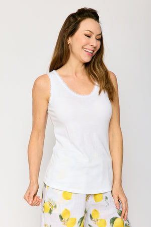 Raw Edge Knit Tank (4 Colors)