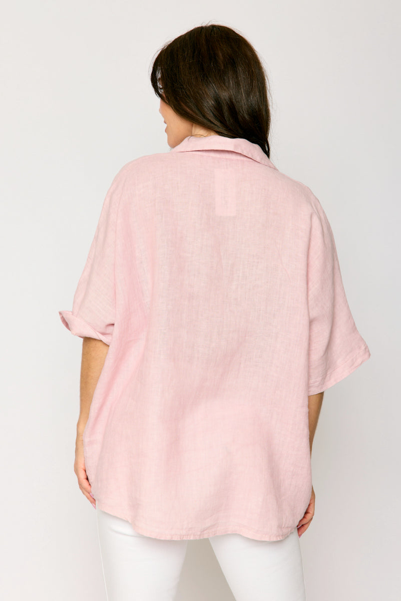 Linen Boyfriend Shirt