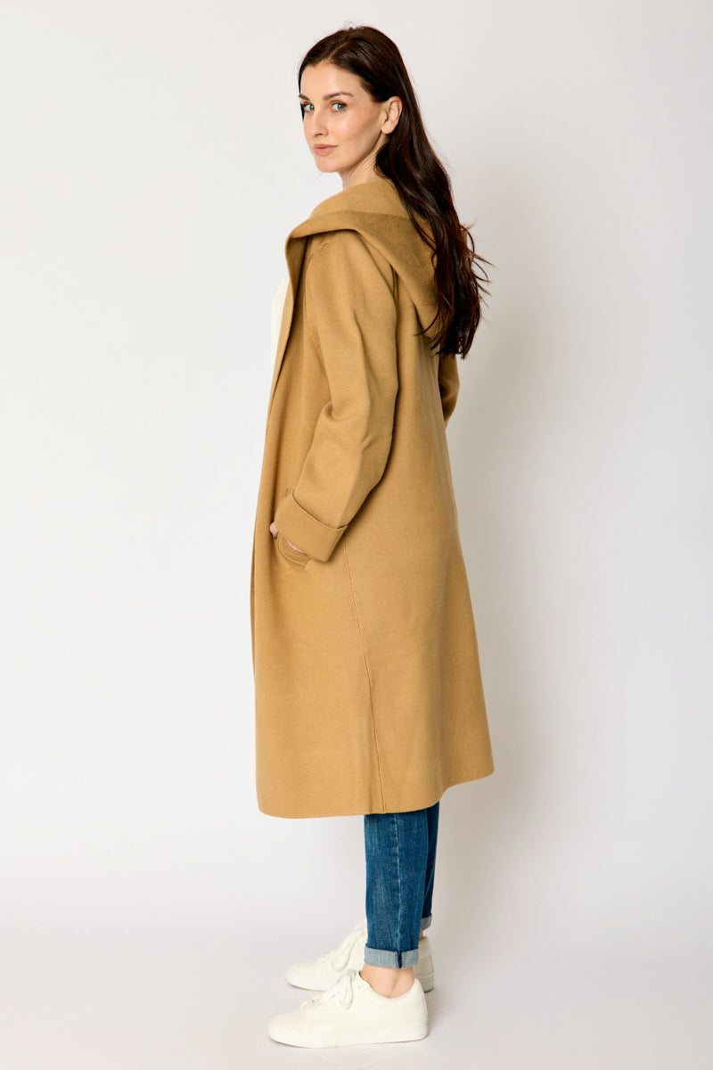 Hooded Sweater Coat