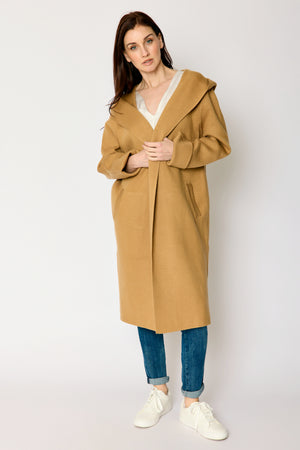 Hooded Sweater Coat