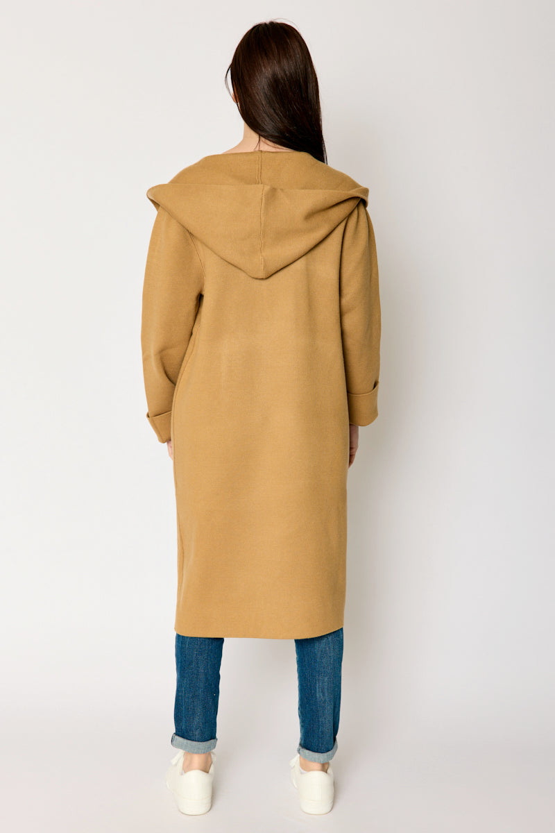 Hooded Sweater Coat