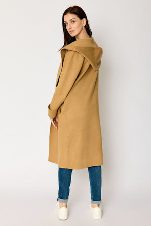 Hooded Sweater Coat