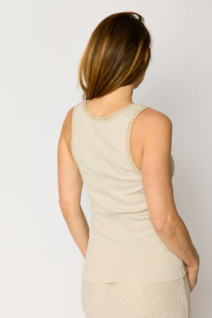 Gold Braid Rib Tank (4 Colors)