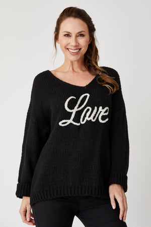 Cable Knit Love Sweater